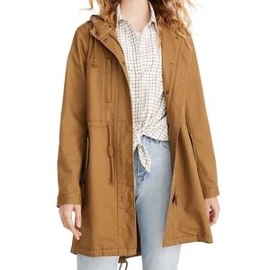 Madewell fishtail anorak jacket size small NWT classic desert